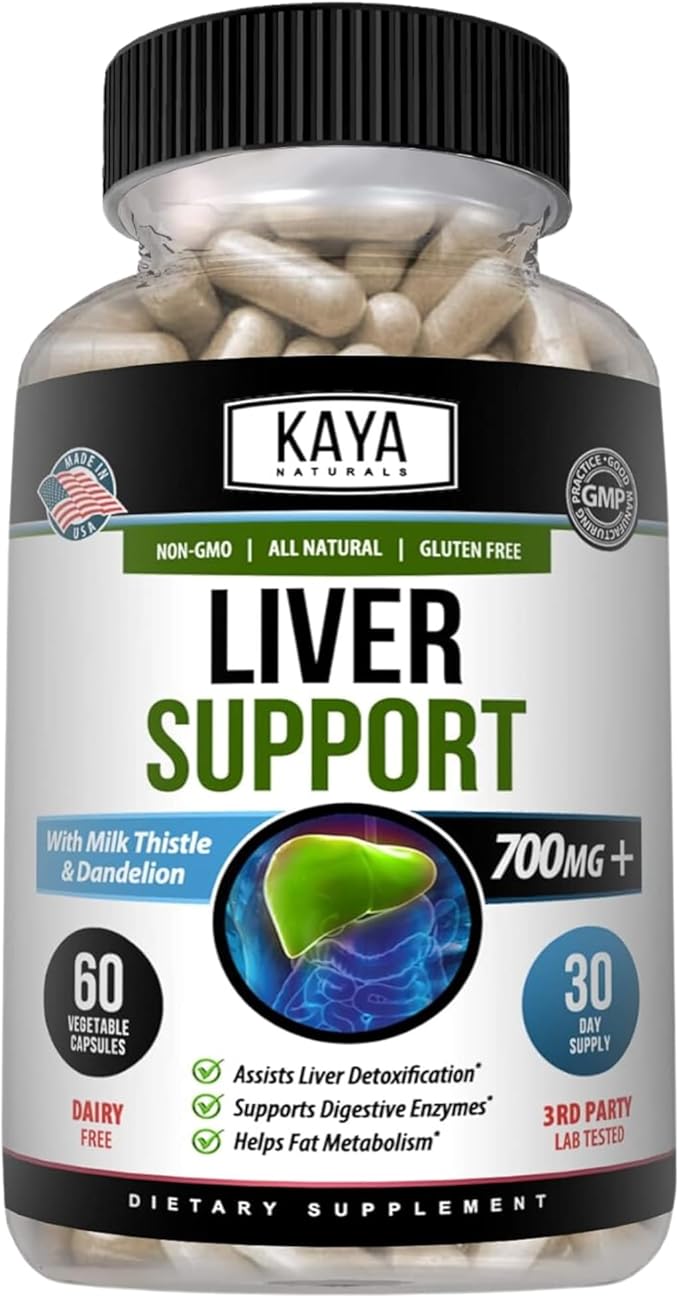 Kaya Naturals Liver Cleanse Detox & Repair 60 Count