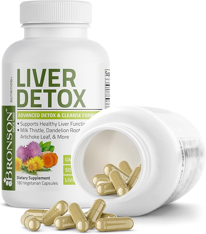 Bronson Liver Detox Advanced Detox & 180 Vegetarian