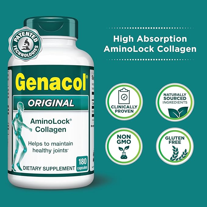 Collagen Peptides Joint Supplements for Men 180 Capsules