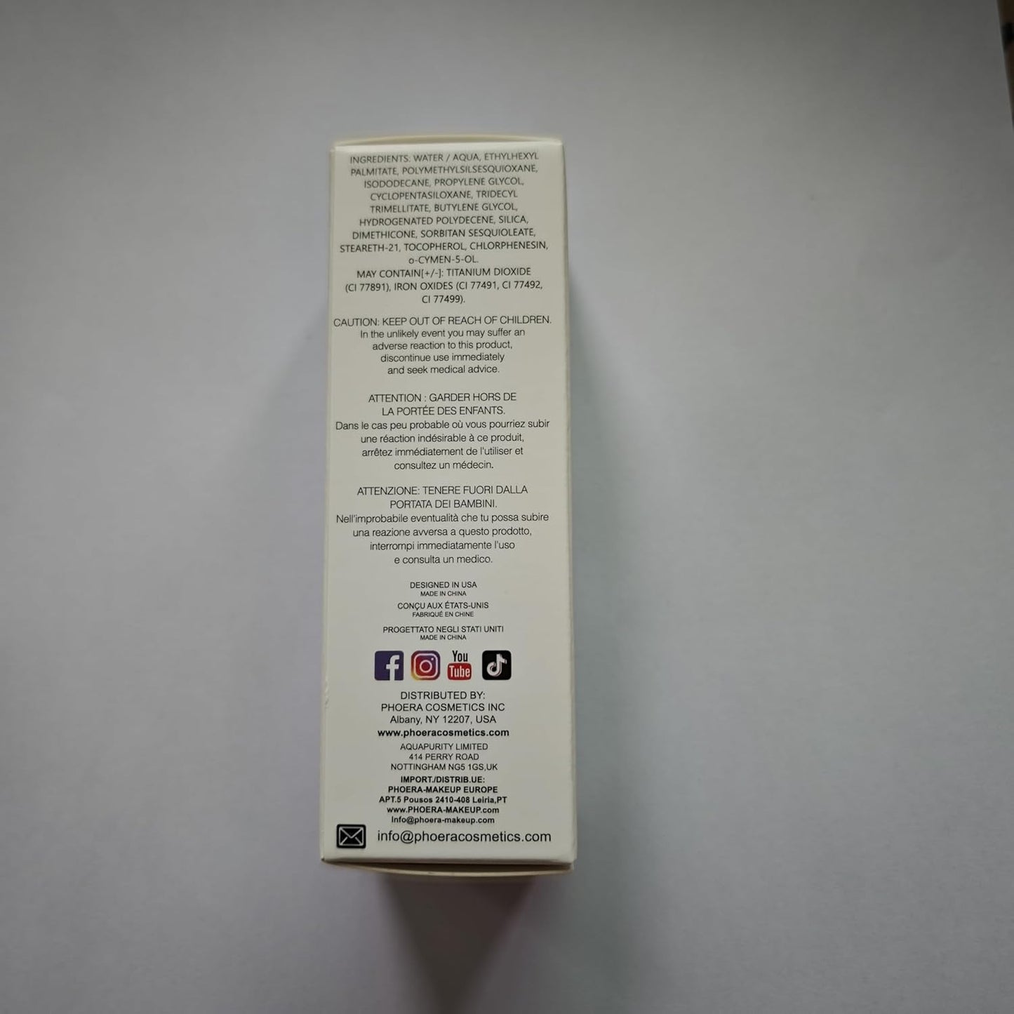 5PCS Liquid Foundation Set - Matte Full Coverage Oil Control Breathable Invisible Cover Concealer with Face Primer, Foundation Brush, Makeup Sponge (101 Porcelain Makeup Set)