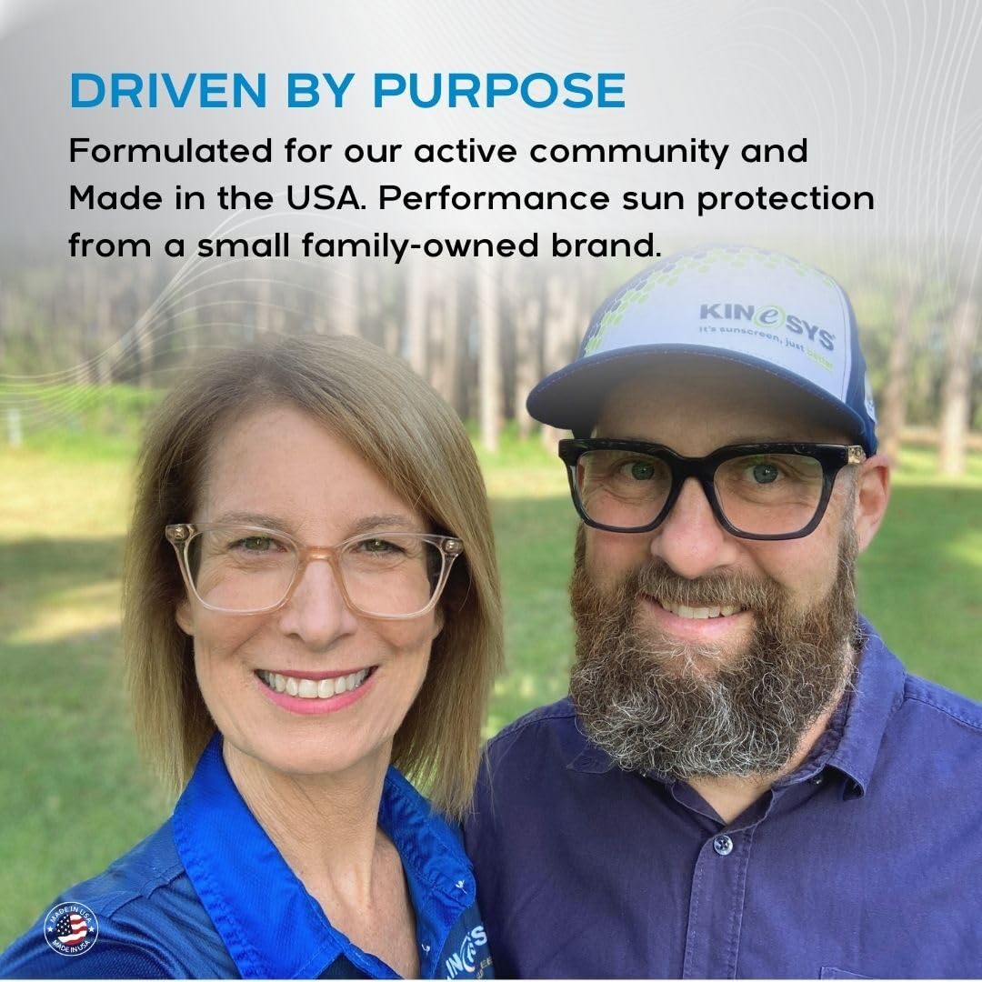 KINeSYS Pro Sport Lip Balm with Shea Butter, SPF30 Broad Spectrum, Moisturizing Lip Care for Outdoor Activities, Water-Resistant & UVA/UVB Protection, Clear Matte Finish (Pack of 2, 0.15 Ounce Each)