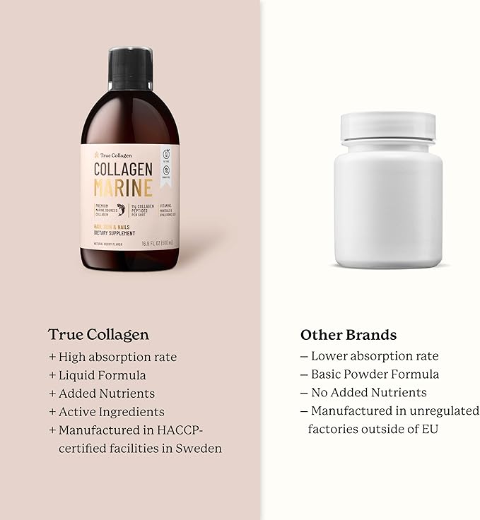 Liquid Marine Collagen 500 ml x 2 I 11g Collagen 40-Day Supply