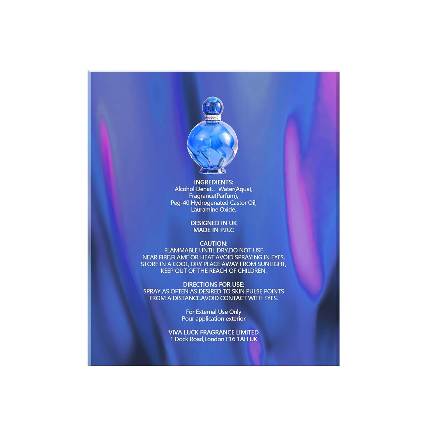 Hybrid & Company Women Fantastic Summer Midnight Eau De Parfum Vaporisateur Natural Spray 4.0 Fl Oz