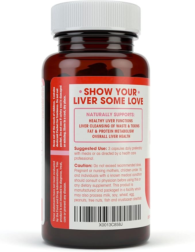 Active Liver Cleanse & Detox Supplement 60 Capsule