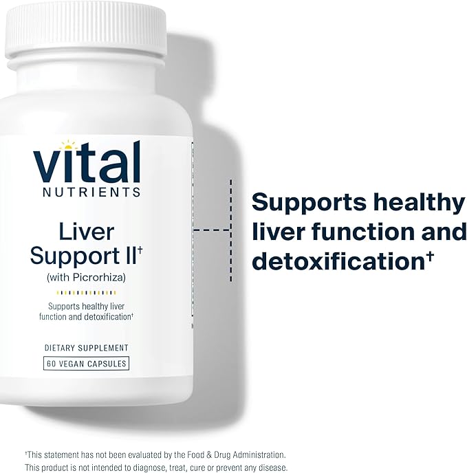 Vital Nutrients Liver Support II 60 Capsules