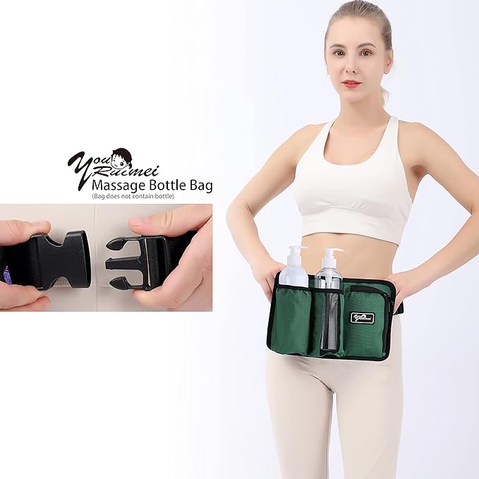 Massage Oil Bag (3 Bottle, Green)