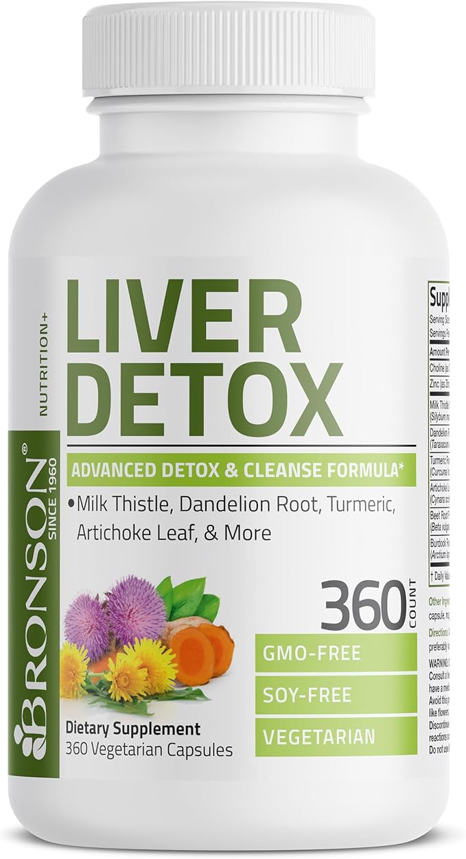 Bronson Liver Detox Advanced Detox & 360 Vegetarian