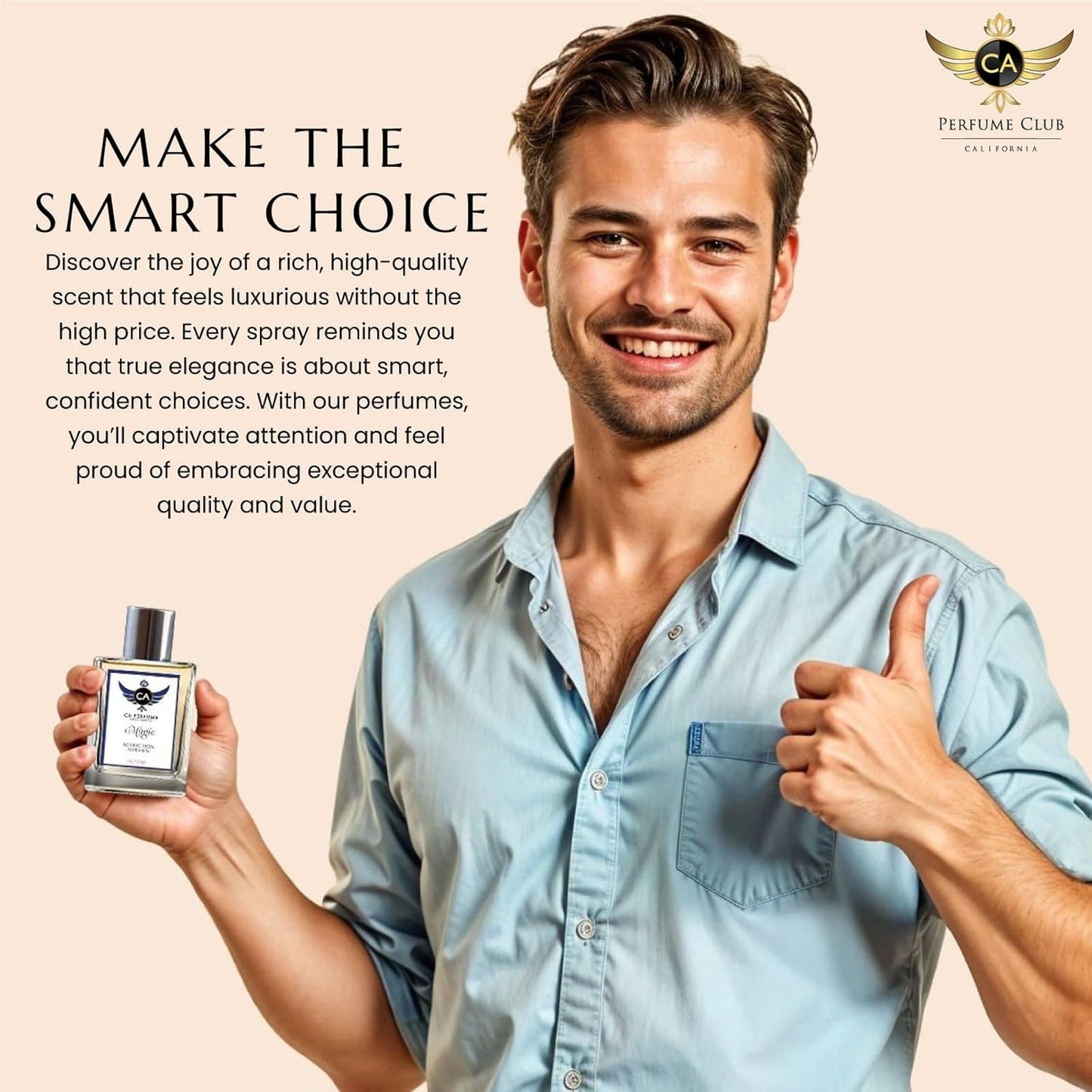 CA Perfume Impression of Aloura Homme Sport For Men Fragrance Dupes Eau de Parfum Spray Bottle 3.4 Fl Oz/100ml