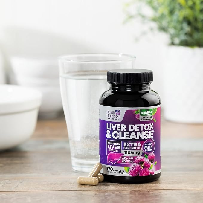 Gentle Liver Cleanse Detox & Repair Formula 120 Capsules