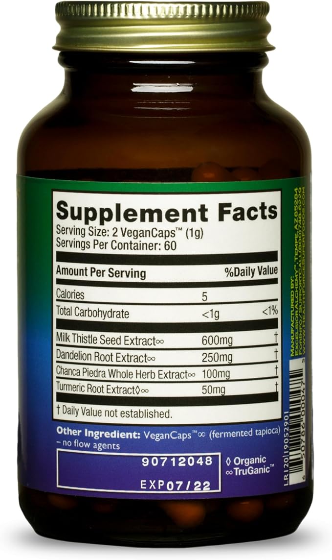 HEALTHFORCE SUPERFOODS Liver Rescue 120 Capsules 3)