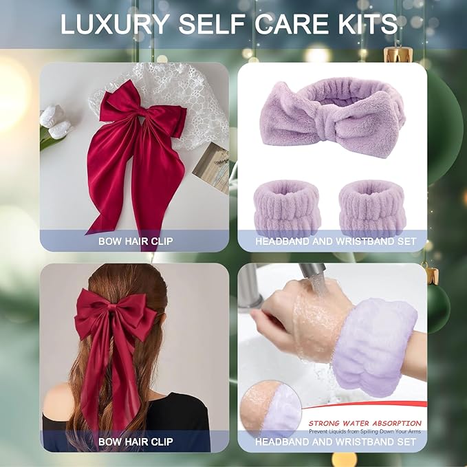 9day Birthday Blind Box - Luxury Skincare & Accessories Set Advent Calendar for Women, Beauty & Spa Advent Set for Teens Calendar-12pc Bath & Body Care, Self Care Gifts for Women,Thinking of You gift