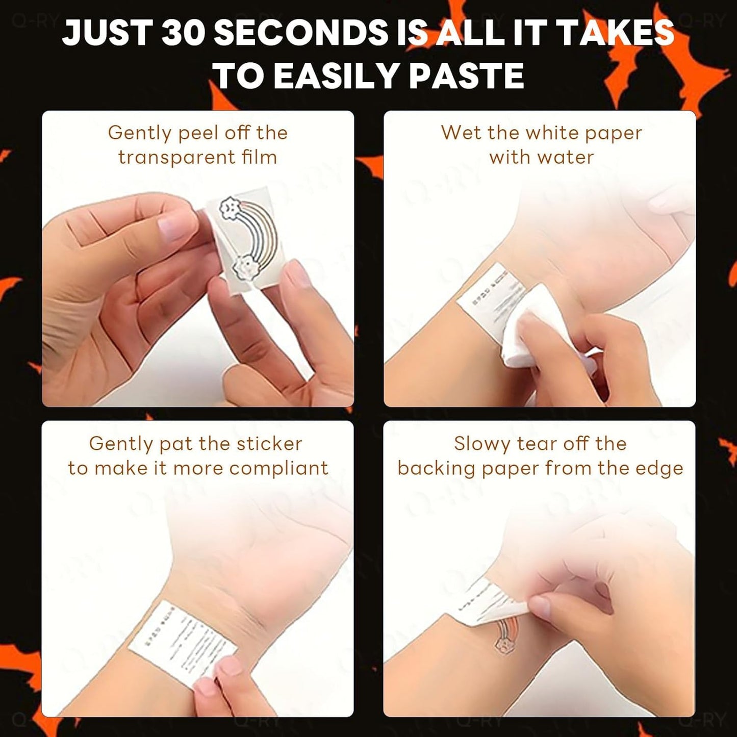 Halloween Gothic Freckles Face Tattoo, Temporary Tattoos with Spider&Spiderweb Design, Temporary Makeup Freckles Tattoos, Freckles Face Tattoo Stickers for Women, Kids, Halloween, 8Pcs