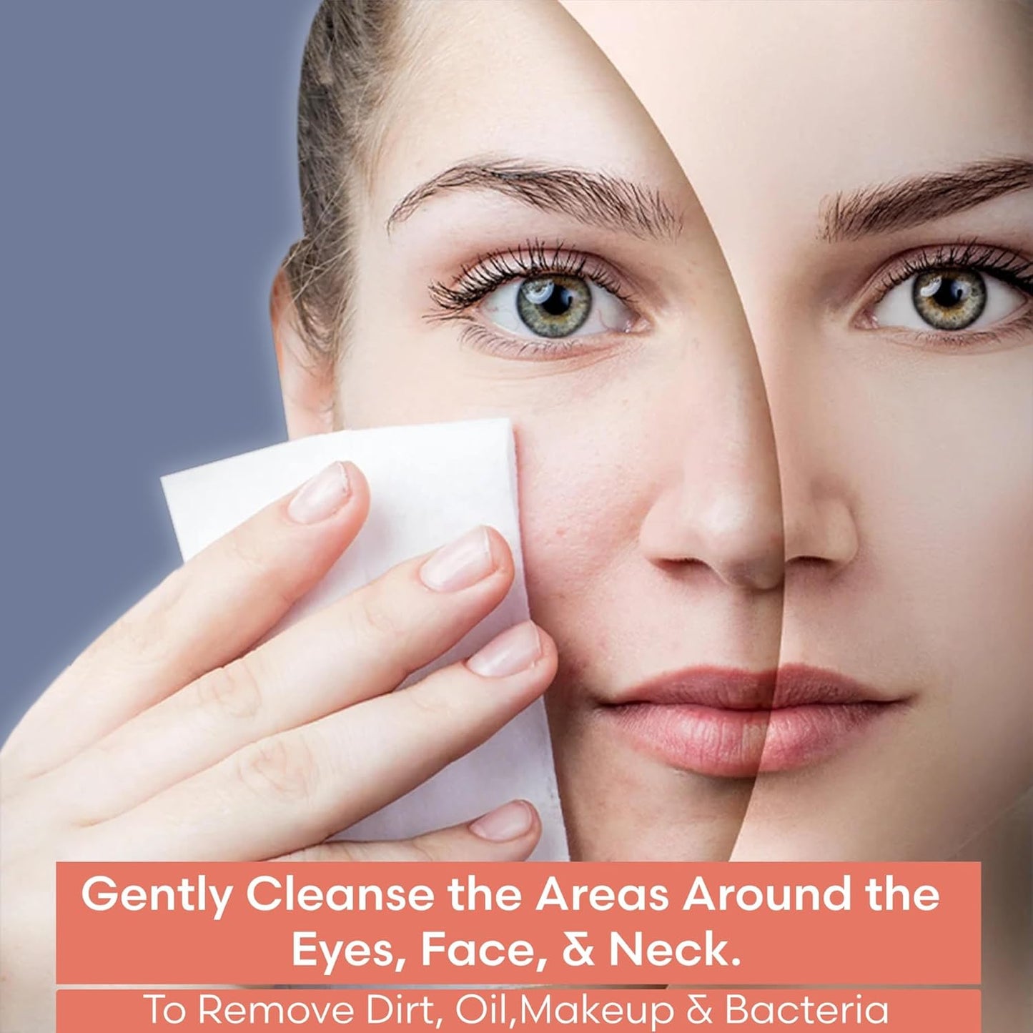 Brookstone Individual Makeup Remover Wipes - Ultra Soft, Makeup Remover Wipe Individually Wrapped, Gently Cleanse & Remove Makeup, 40 Count Makeup Wipes Individually Wrapped