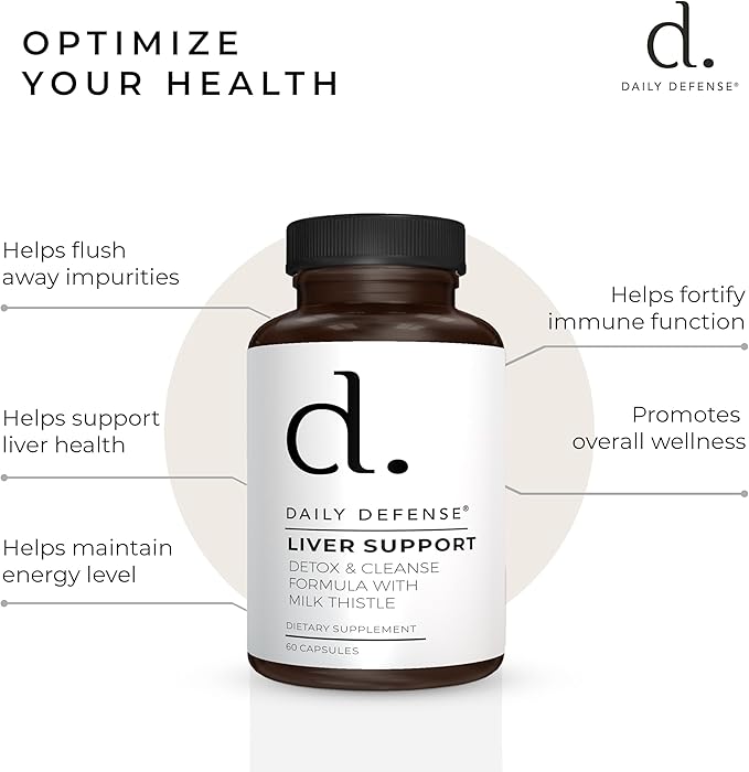 Liver Cleanse and Detox & Repair Formula 60 Capsules