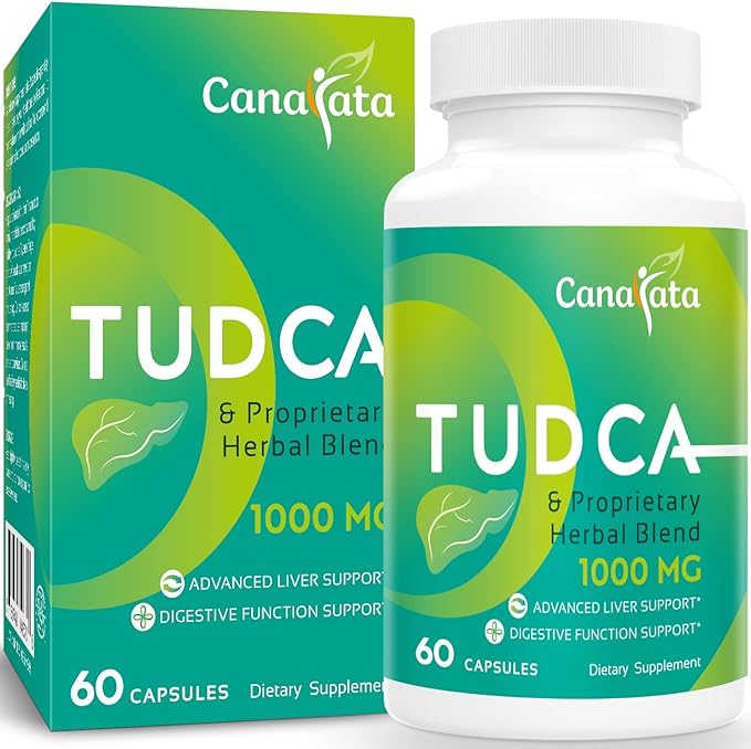 TUDCA Liver Support Supplements 1000mg 60 Vegan