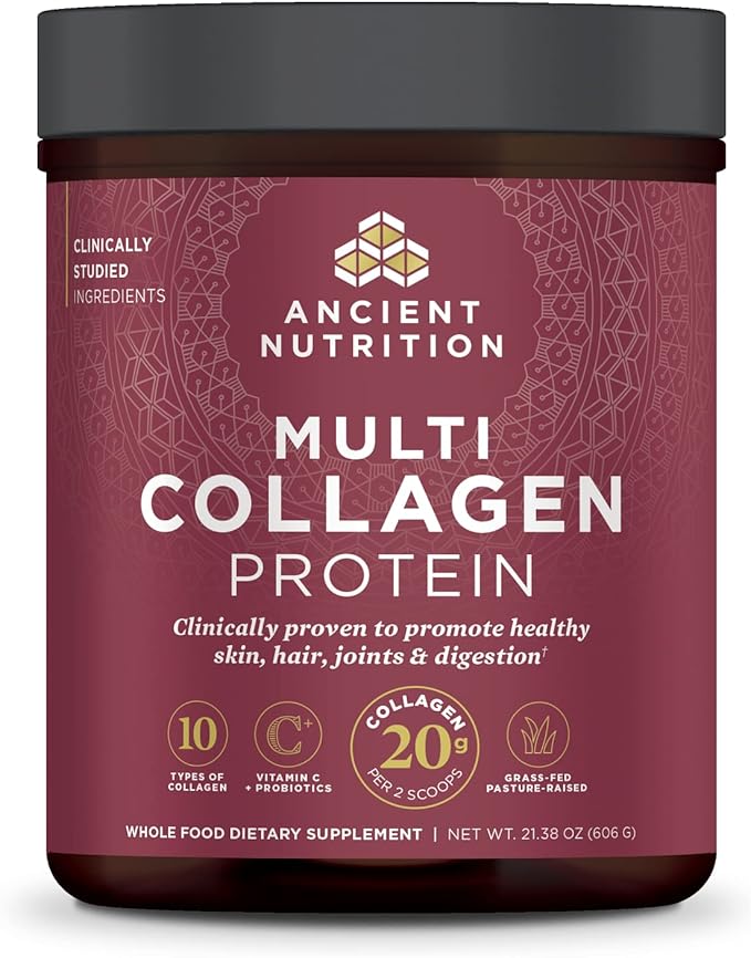 Ancient Nutrition Collagen Powder Protein 60 Servings, 21.38oz
