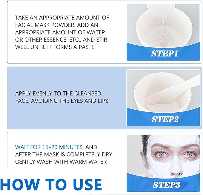 Hyaluronic Acid Powder, Hyaluronic Acid Powder for Skin Care, Low Molecular Weight, Water Soluble Hydrating Ingredient for Moisture, Skin Hydration and Moisture Support