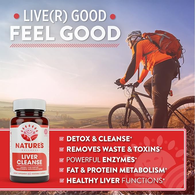 Active Liver Cleanse & Detox Supplement 60 Capsule