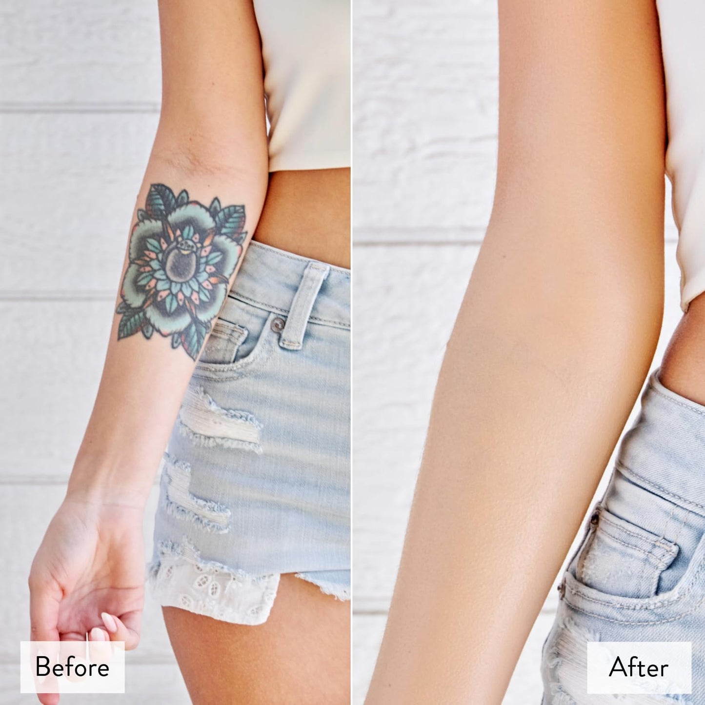 Best Bronze Bombshell Body Makeup - Tattoo Cover Up Makeup & Body Foundation Waterproof - Tattoo Concealer Waterproof for Scars, Varicose Veins Cover Up & Leg Foundation (N6.5 Peachy Beige)