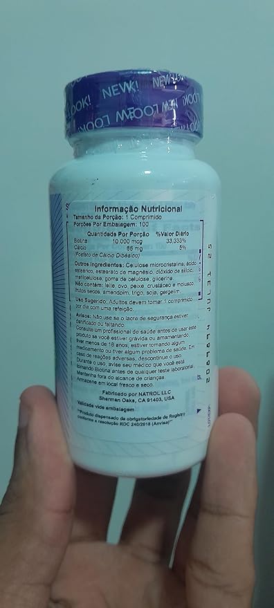 Natrol Biotin Max 10000 Mcg, 100 Tablets