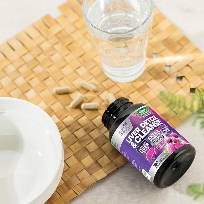 Gentle Liver Cleanse Detox & Repair Formula 180 Capsules