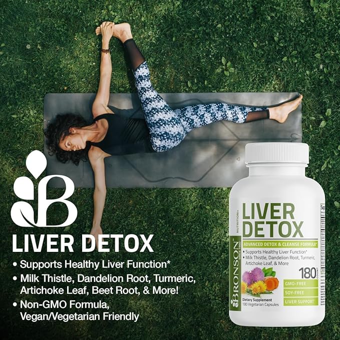 Bronson Liver Detox Advanced Detox & 360 Vegetarian