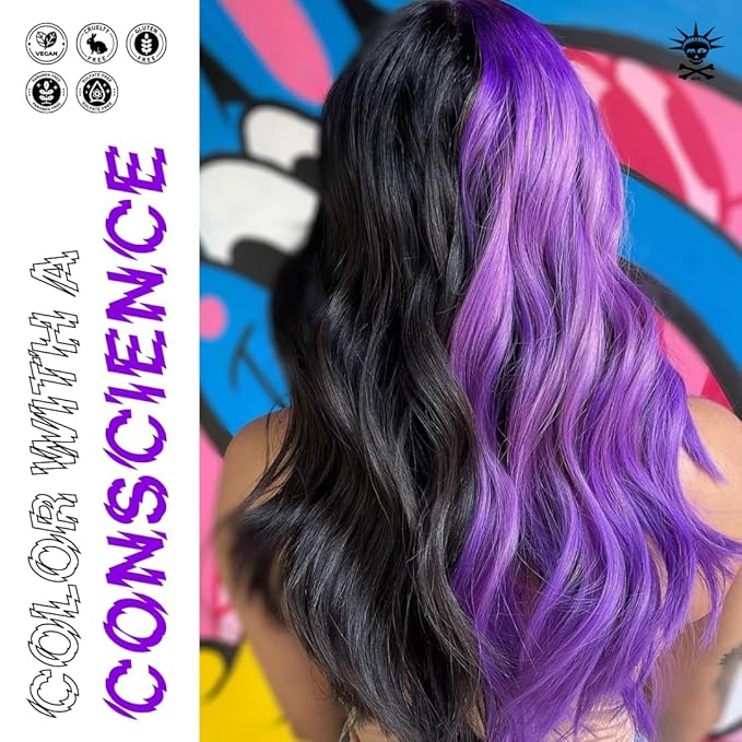 MANIC PANIC Mermaid Mask - pH Balanced Hair Treatment for Dry Damaged Hair Formulated with Hydrolyzed Wheat, Vegetable Proteins, Sunflower Seed + Brazil Nut Oil - Vegan, Unscented Hair Care (4oz)