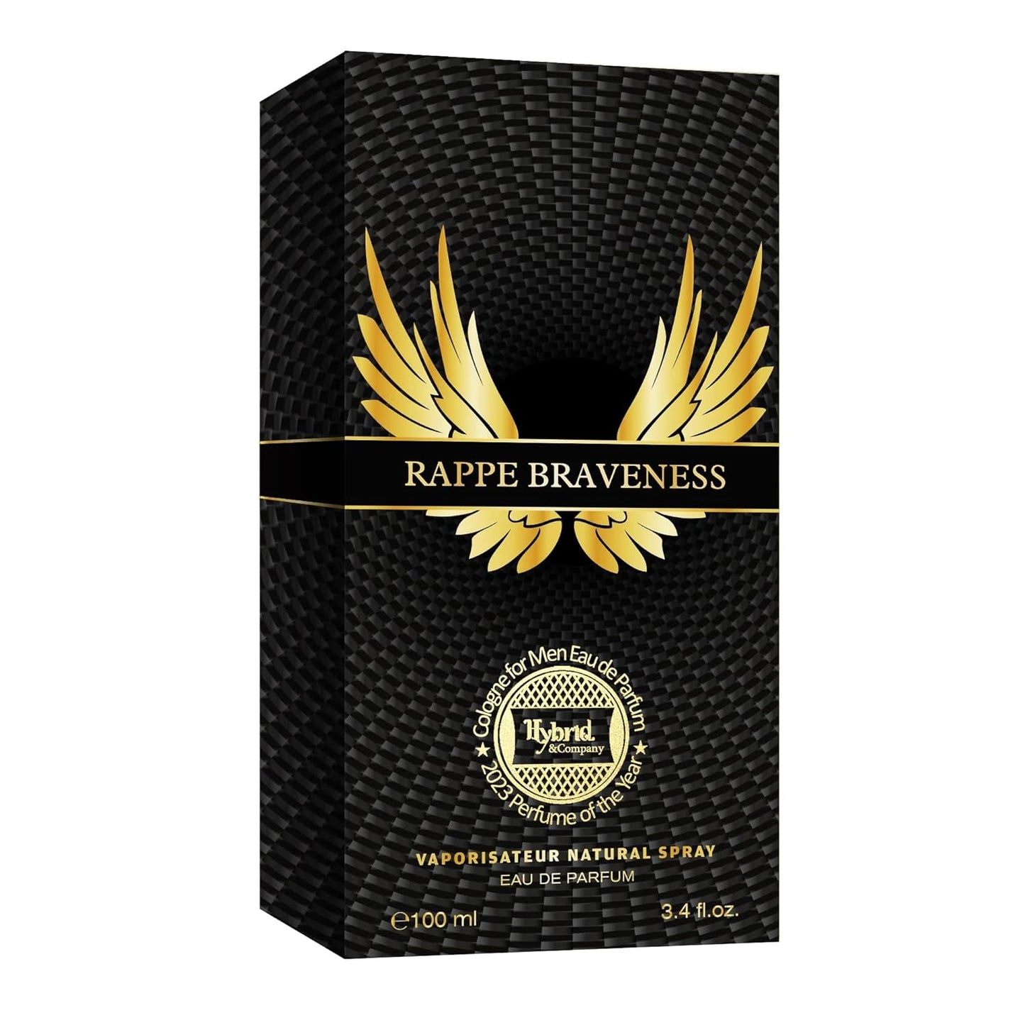 Hybrid & Company Rappe Vraveness For Men Pour Homme Eau De Toilette Natural Spray 3.4FL.OZ