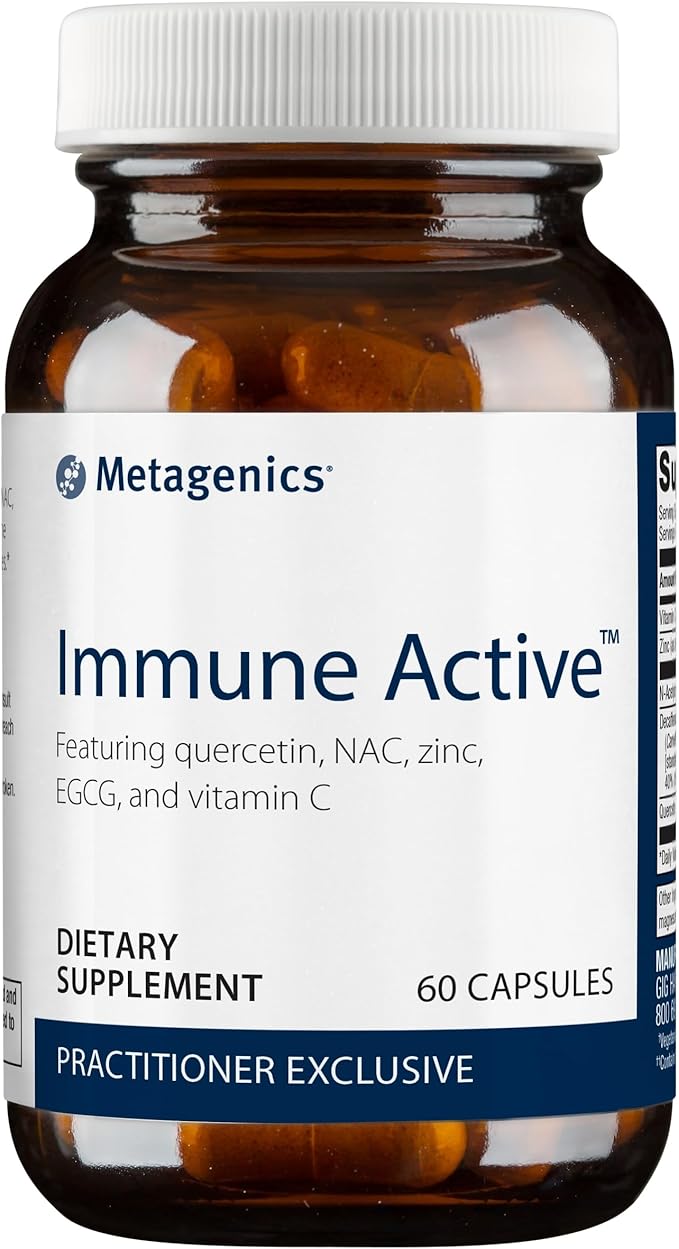 Metagenics Immune Active 200 mg 30 mg 60 Capsules