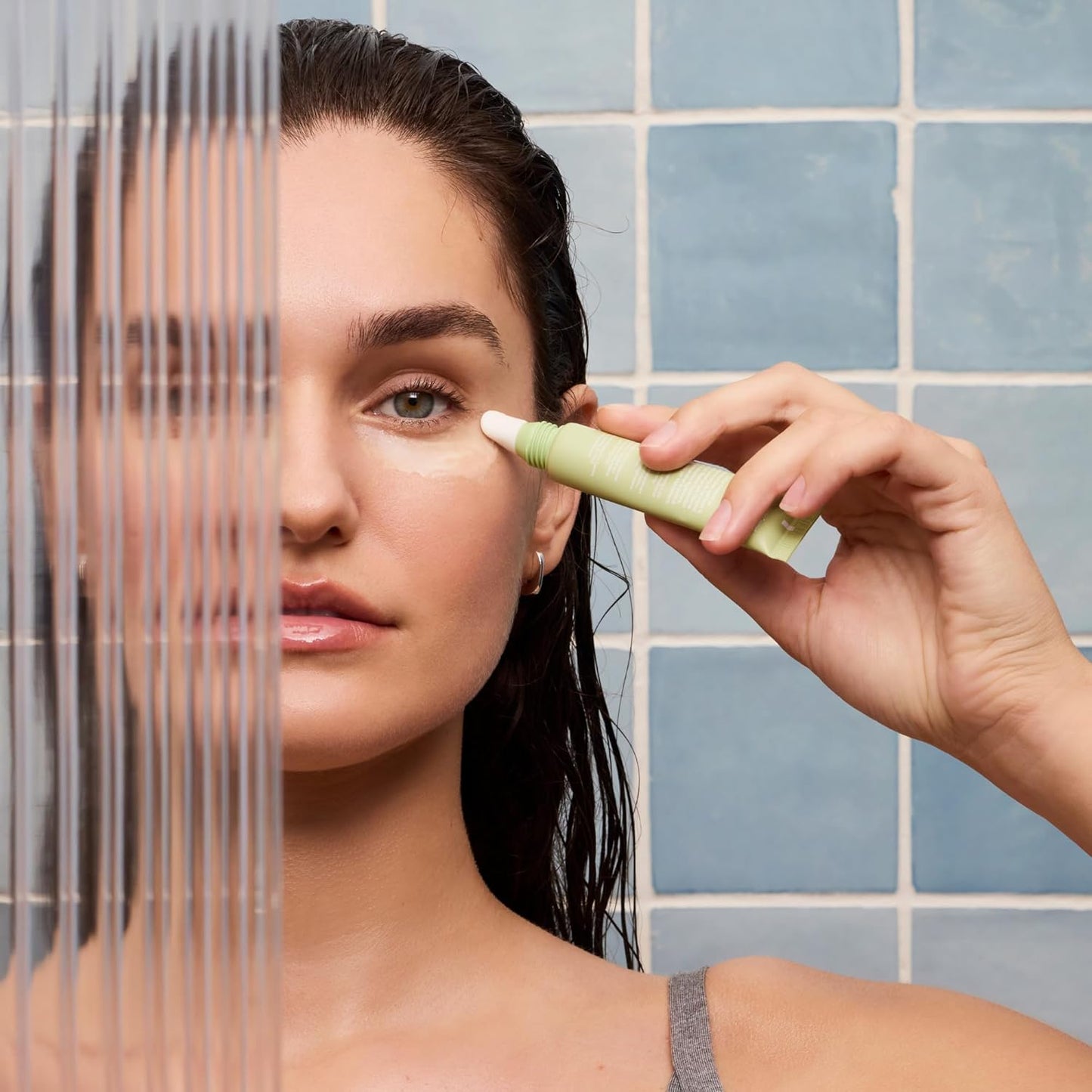 Daily Practice Dr. B Firm and Restore Eye Cream - Anti-Aging Under Eye Cream with Peptides & Hyaluronic Acid - Brightening, Hydrating for Dark Circles & Puffiness - Paraben- & Phthalate-Free - 15ml