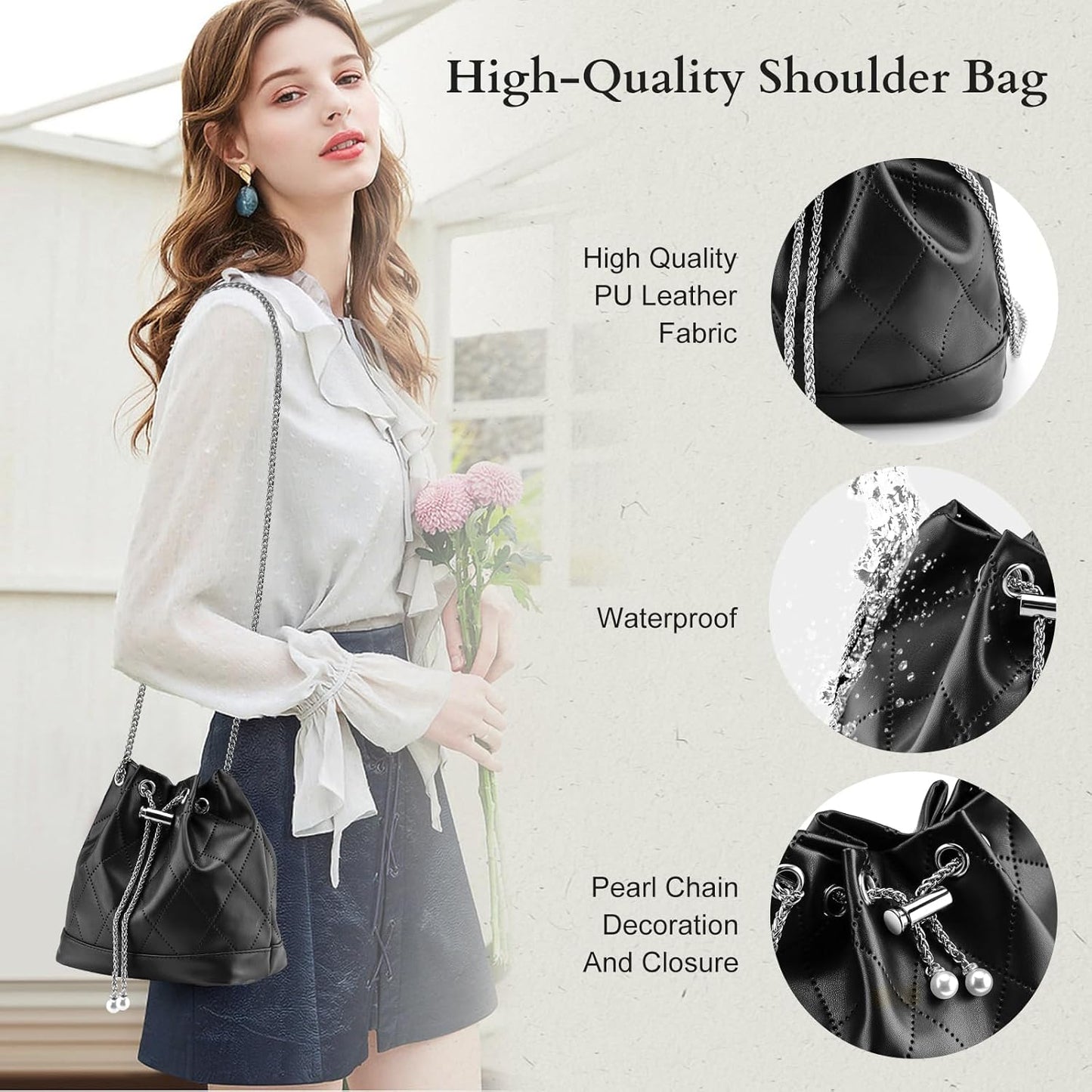 Color Nymph Girls Makeup Set For Teens With Travel-Friendly Makeup Kits Bag Included 9 Color Eyeshadow Palette Concealer Liquid Blush Eyeliner Lipgloss - #01