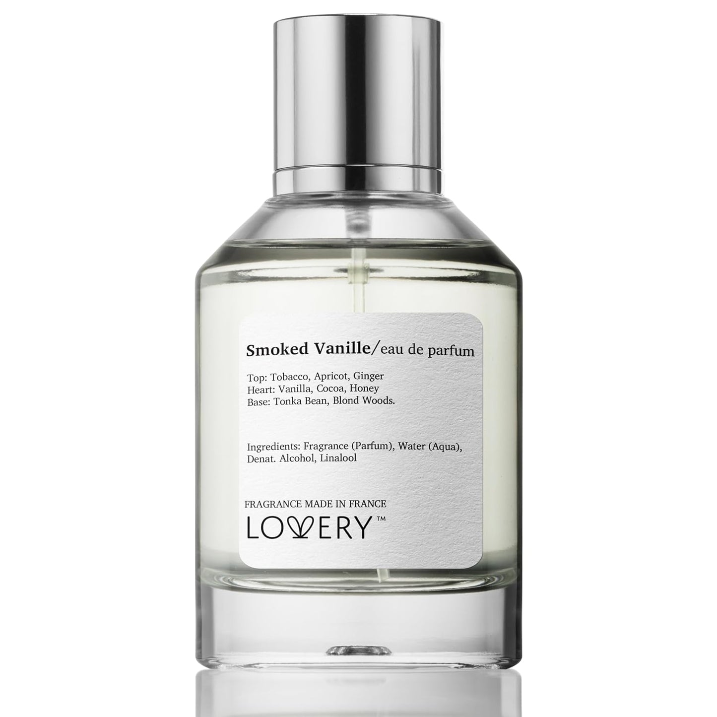 LOVERY Smoked Vanille Perfume, Inspired by T F.ord Tobacco Vanille EDP, Long Lasting Pure Vanilla Perfume for Women & Men, Clean Fragrance Perfume Spray, 100ml Perfumes for Birthday Gifts - France
