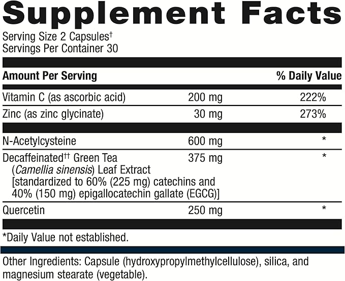 Metagenics Immune Active 200 mg 30 mg 60 Capsules