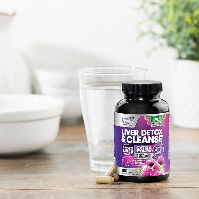 Gentle Liver Cleanse Detox & Repair Formula 180 Capsules
