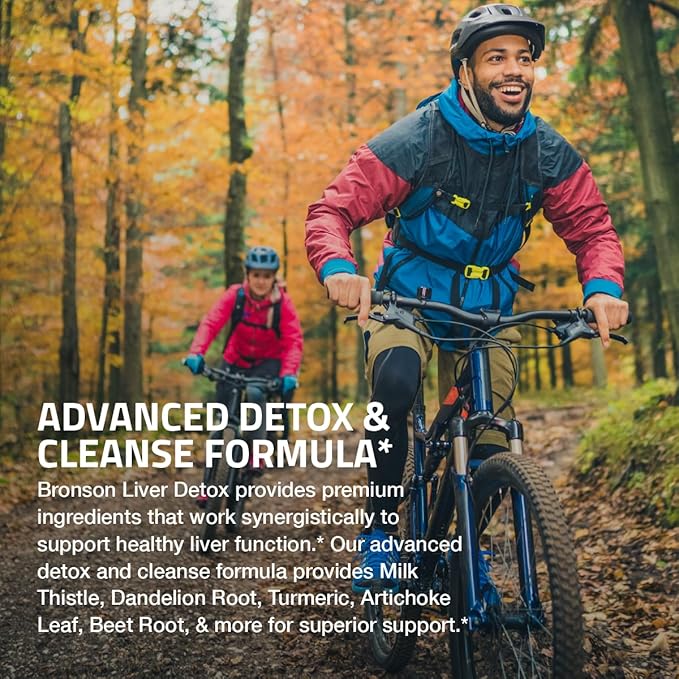 Bronson Liver Detox Advanced Detox & 60 Vegetarian