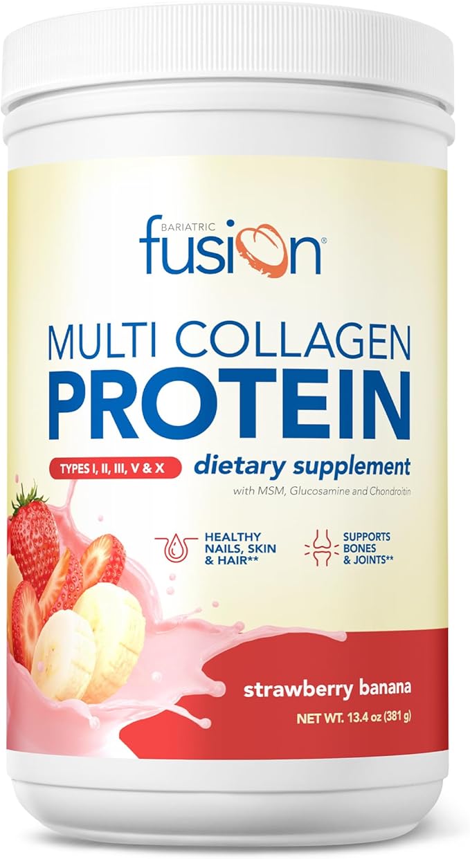 Bariatric Fusion Strawberry Banana Multi Collagen 30 Servings