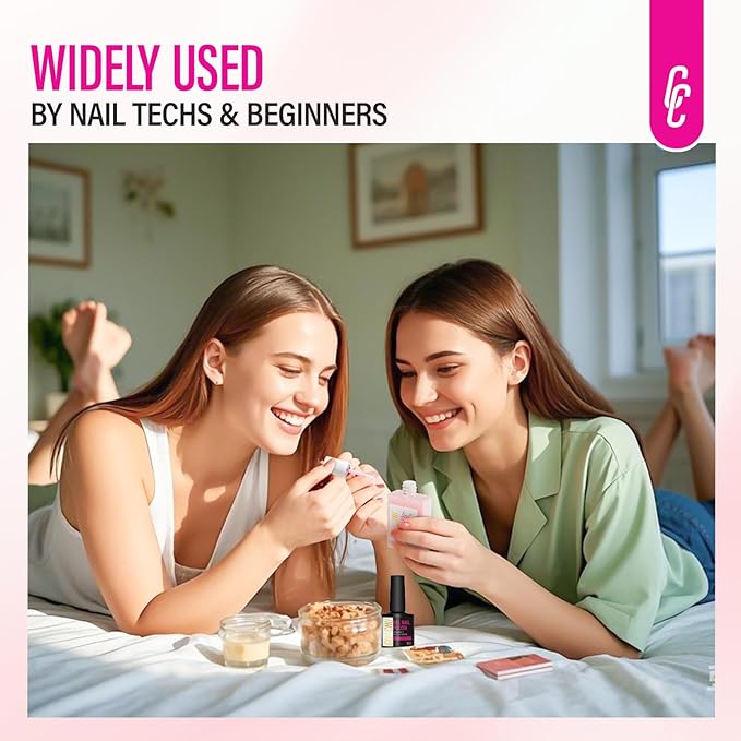 Nail Strengthener for Women: Coral Pink Natural Nail Hardener Extra Strong and Growth - Nail Polish Hardener for Weak and Damaged Nails 15ml