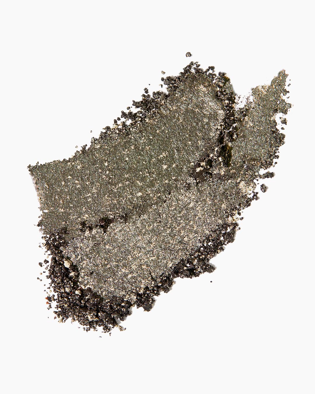 MAKE Beauty Multi-Chromatic Eye Shadow. Metal Reflecting Luminous Foil Finish Creamy, Buildable, Dimensional Long-wear, Crease-proof Powder Eyeshadow, Multichrome Shade - Gravitational, Olive Green