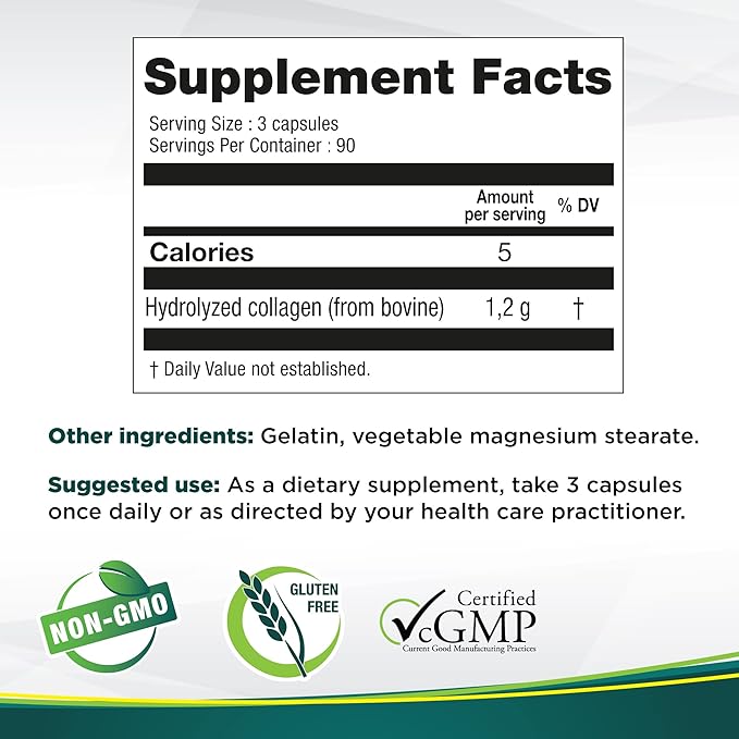 Genacol Collagen Peptides for Joint Support 270 Capsules