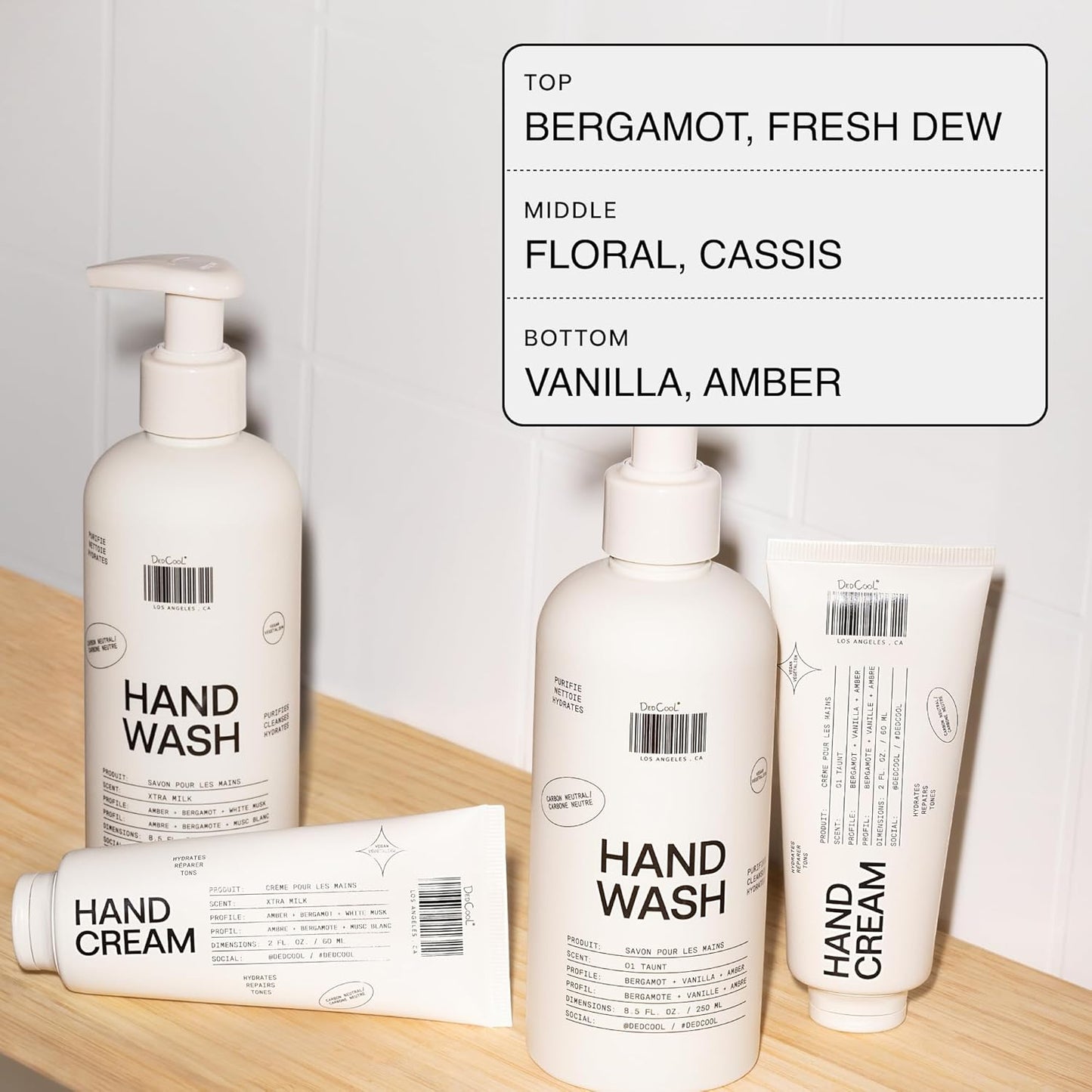 DedCool Taunt Hand Wash | Moisturizing Hydrating Cleanser | Squalane, Aloe & Marshmallow Root | Non-Toxic, Vegan, Carbon-Neutral | Gentle Soothing Formula for Daily Use | 8.5 fl oz