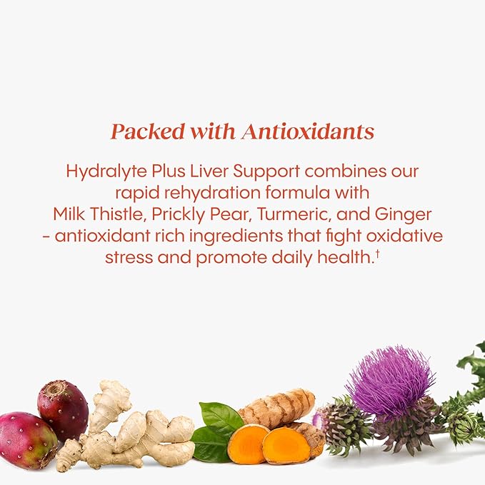 Hydralyte Liver Support + Electrolyte Mix 40 Serve