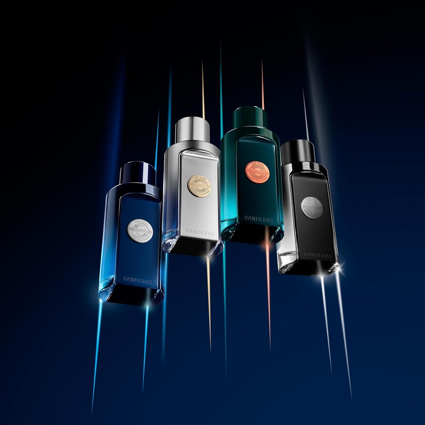 Banderas Perfumes - The Icon Attitude - Eau de Parfum for Men - Long Lasting - Masculine and Elegant Fragrance - Ideal for Special Events - 3.4 Fl Oz