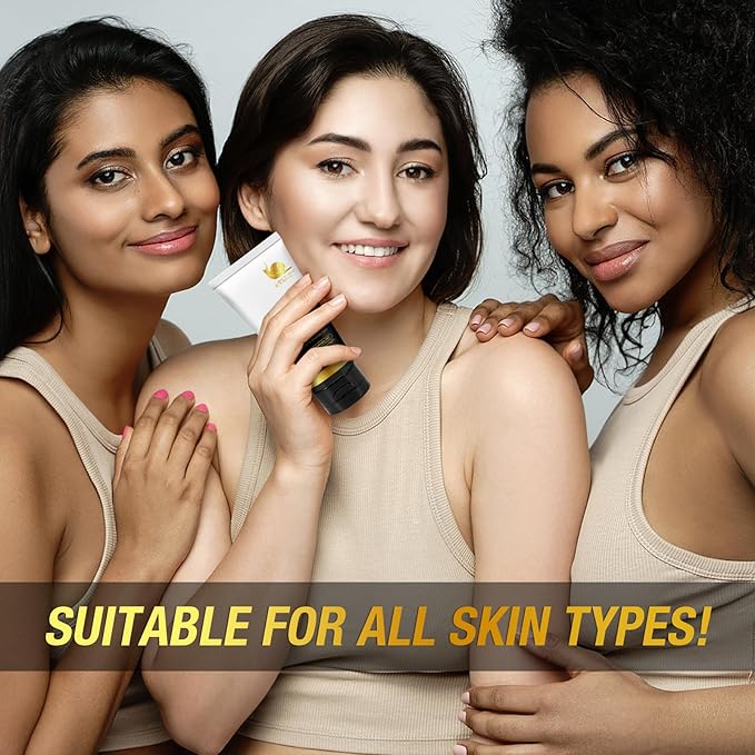 9000PPM Snail Mucin Overnight Wrapping Peel Off Mask for Intensive Hydrating, Skin Barrier Repairing, Reducing Sagging/Wrinkles/Fine Lines, 2.53 Oz/75 ML