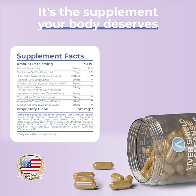Liver Shield & Cleanse 180 Capsules
