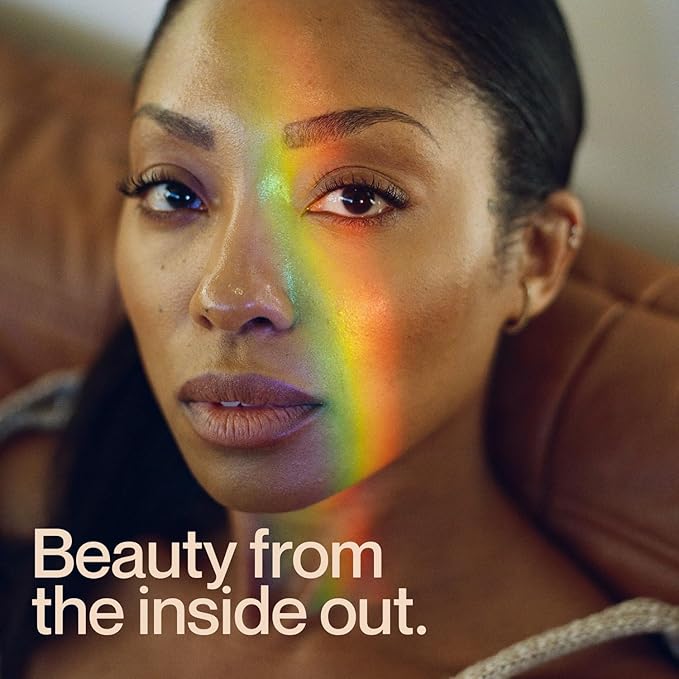 Hydrating Hyaluronic Highlighter Skincare Gummies | Supports Brighter, Dewy, Plump Skin | Vegan Hyaluronic Acid & Vitamin C Supplement | Non-GMO, Gelatin-Free, Orange Flavor, 30-Day Supply