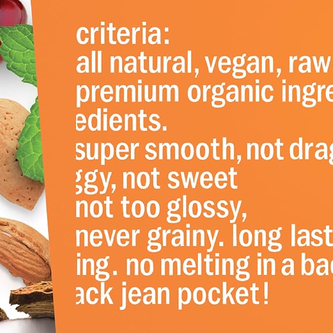 Hurraw! Chocolate & Mint Lip Balm, 3 Pack: Plastic-Free with new cardboard push-up tube. Certified Organic, All Natural Origin, Vegan & Cruelty Free. Gluten, Bee, Shea, Soy & Palm Free. Made in USA