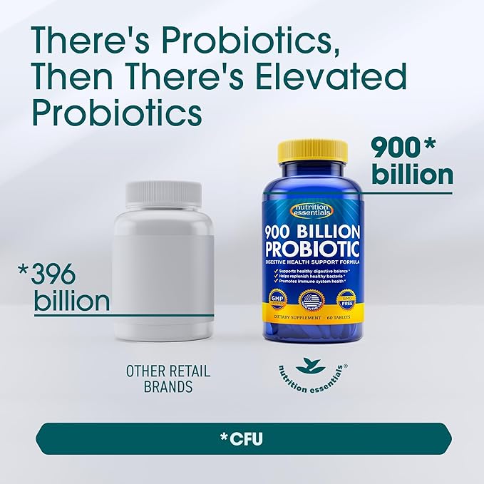 Probiotics for Women and Men 80%+ Stronger 3 Count 60 Tablets