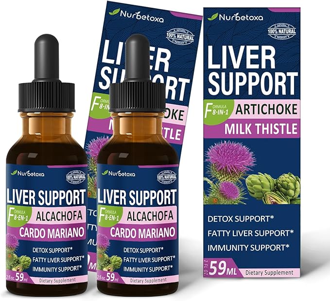 Milk Thistle Liver Support Drops 4 oz)