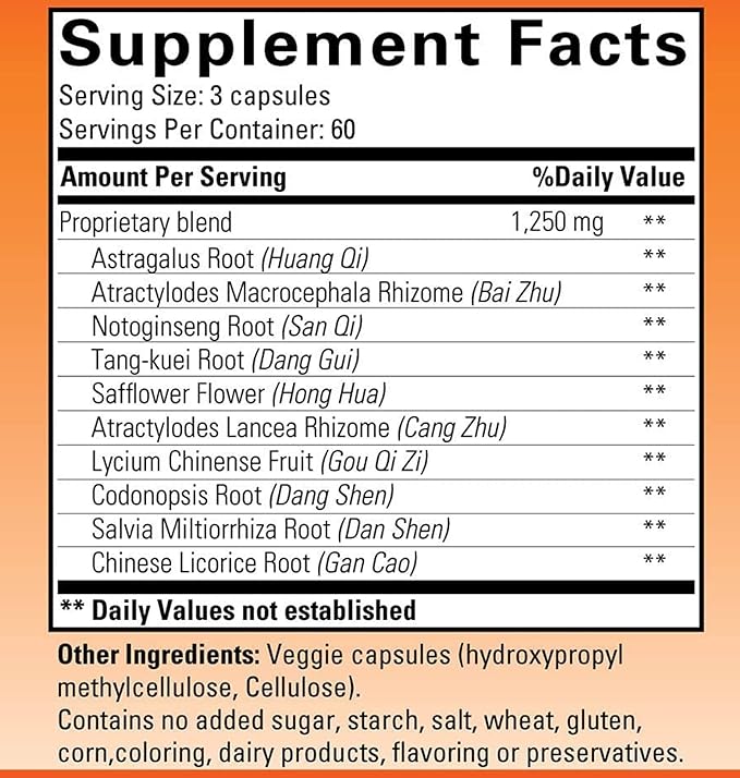 Vital Cell Natural Anti-Aging Supplement for Men and Women, Supporting Circulation and Healthy Organ Function (180 Vegetarian Capsules)