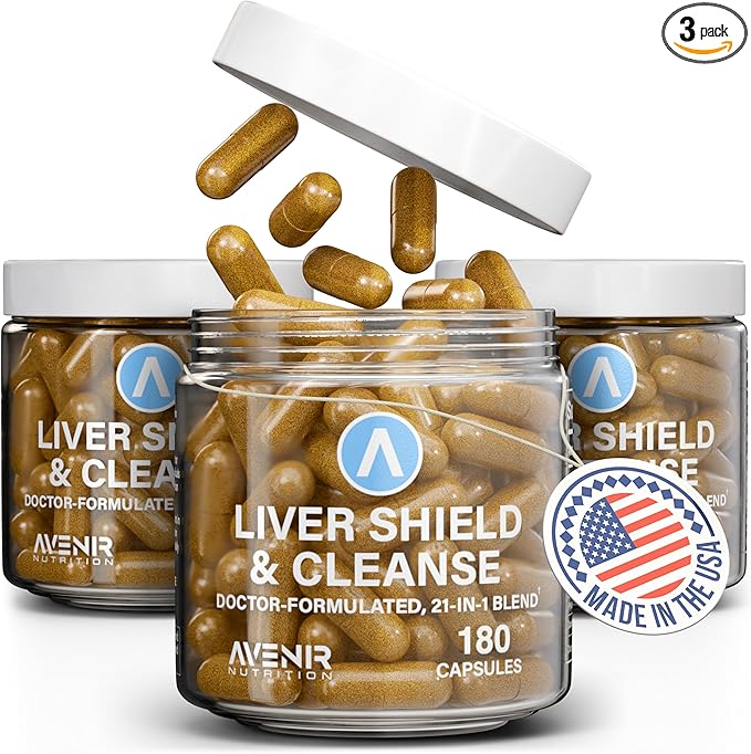 Liver Shield & Cleanse 180 Capsules